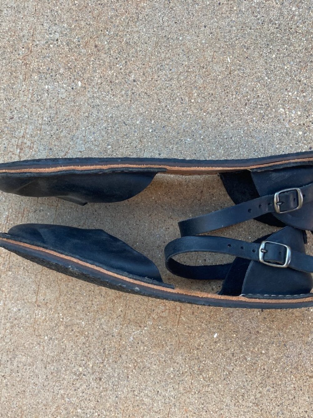 Crupon barefoot sandals Trevi in nero (black) size 40 - Picture 6 of 7
